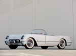 Chevrolet Corvette Polo White 1954 года